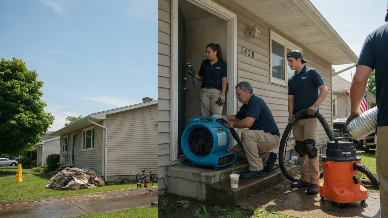 Water Damage Restoration in Lucernemines, PA near me